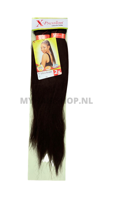 X-Pression Pre-Stretched Braid 2X 46 Inches #33