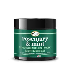 Difeel Rosemary And Mint Strengthening Hair Mask With Biotin 340g