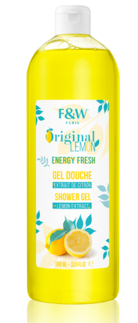 Fair & White Energy Fresh Lemon Extract Shower Gel 1000ml