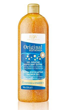 Fair & White Glutathion Exfoliating Shower Gel 940ml