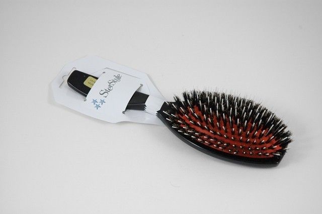 Ster Style Hairbrush Oval Black Red nr 2183