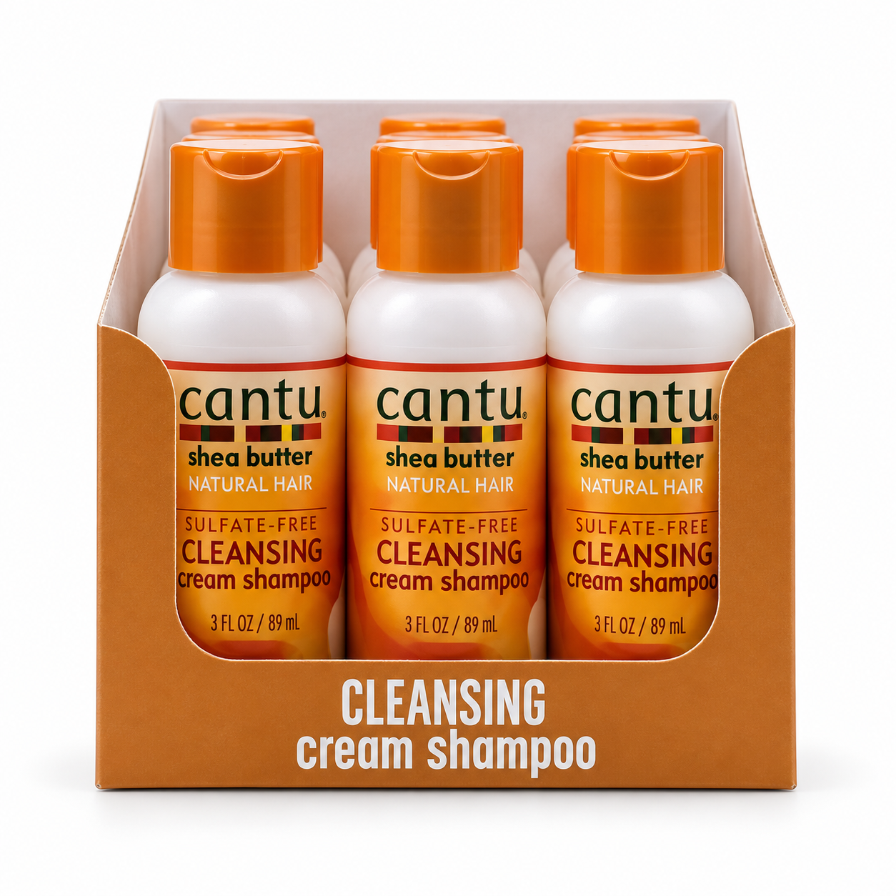 12x Cantu Shea Butter Cleansing Cream Shampoo 3 oz (pack of 12)