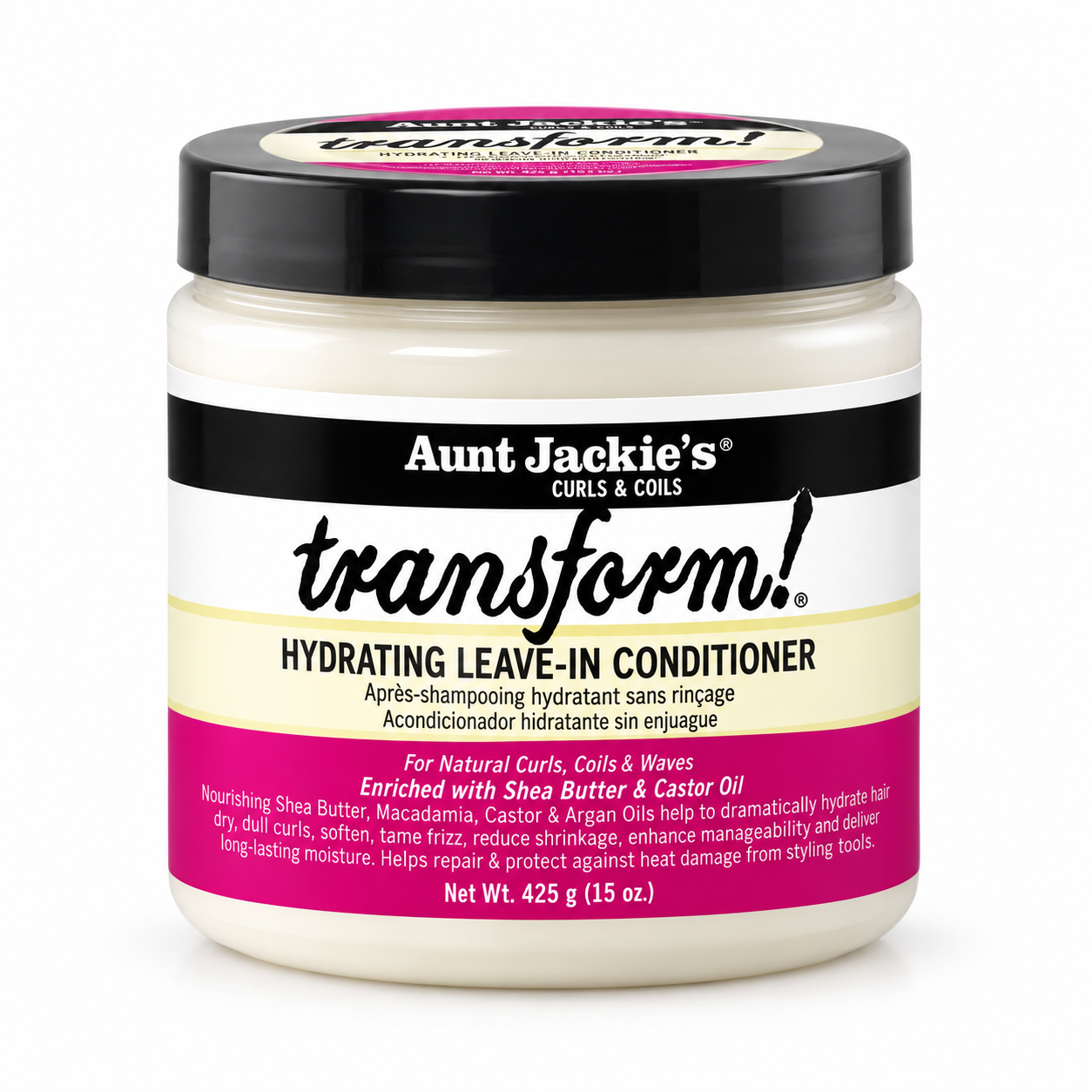 Aunt Jackie's Transform Hydrating Leave in Conditioner 426gr