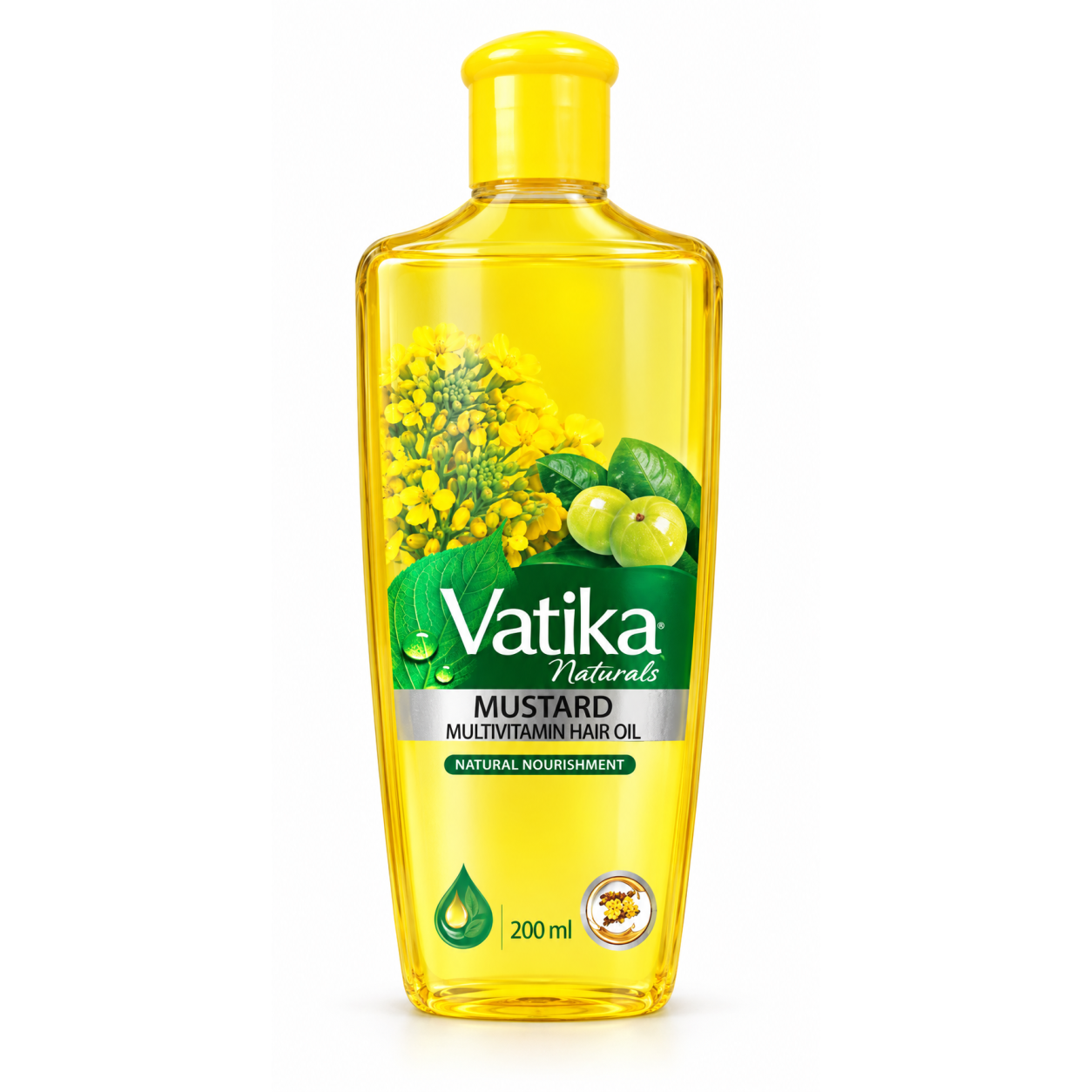 Dabur Vatika Naturals Mustard Multivitamin Hair Oil 200 ml