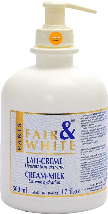 Fair & White Cream-Milk Extreme Hydration 500ml