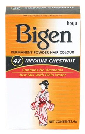 Bigen Hair Color Medium Chestnut no. 47