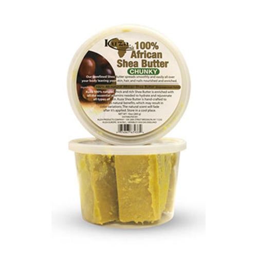 Kuza 100% African Shea Butter Chunky Yellow 284gr