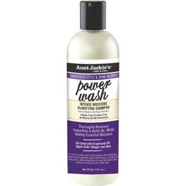 Aunt Jackie's Grapeseed Style & Shine Recipes POWER WASH Intense Moisture Clarifying Shampoo 355 ML / 12 oz