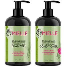 Mielle Rosemary Mint Shampoo & Conditioner Set