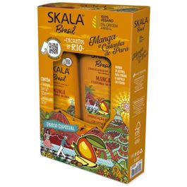 Skala Manga E Castanha do Para Shampoo + Conditioner Kit 650ml