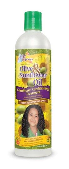 Sof n'free Pretty Olive & Sunflower Comb Easy Conditioner 12oz
