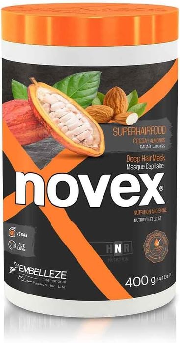 Novex SuperHairFood Cocoa & Almond Mask 400g