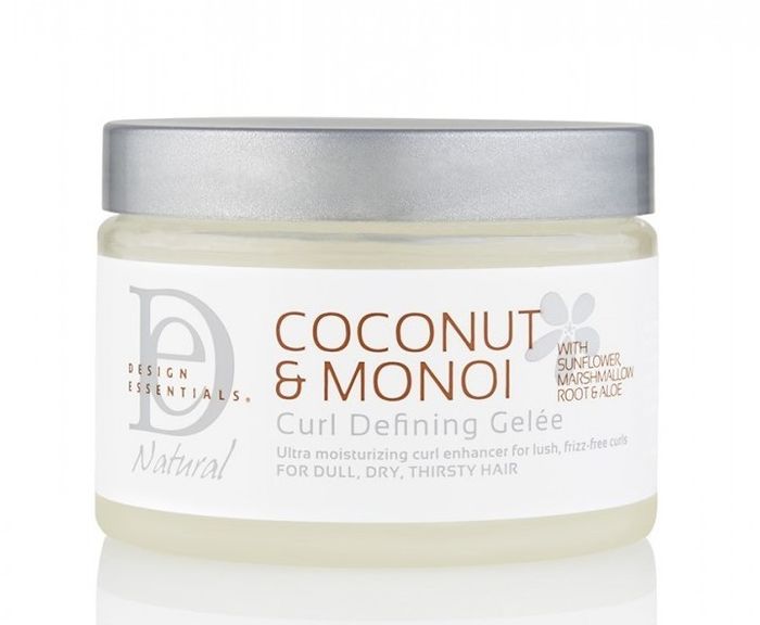 Design Essentials Coconut & Monoi Curl Defining Gelee 12oz