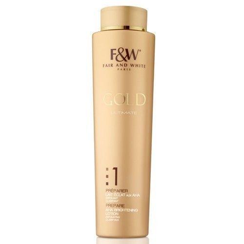 Fair & White Gold Ultimate 1 Brightening Lotion with Aha 350 ml