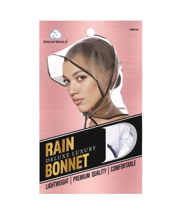 Dream World Womens Rain Bonnet Clear