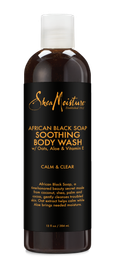 Shea Moisture African Black Soap Soothing Body Wash 384 ml