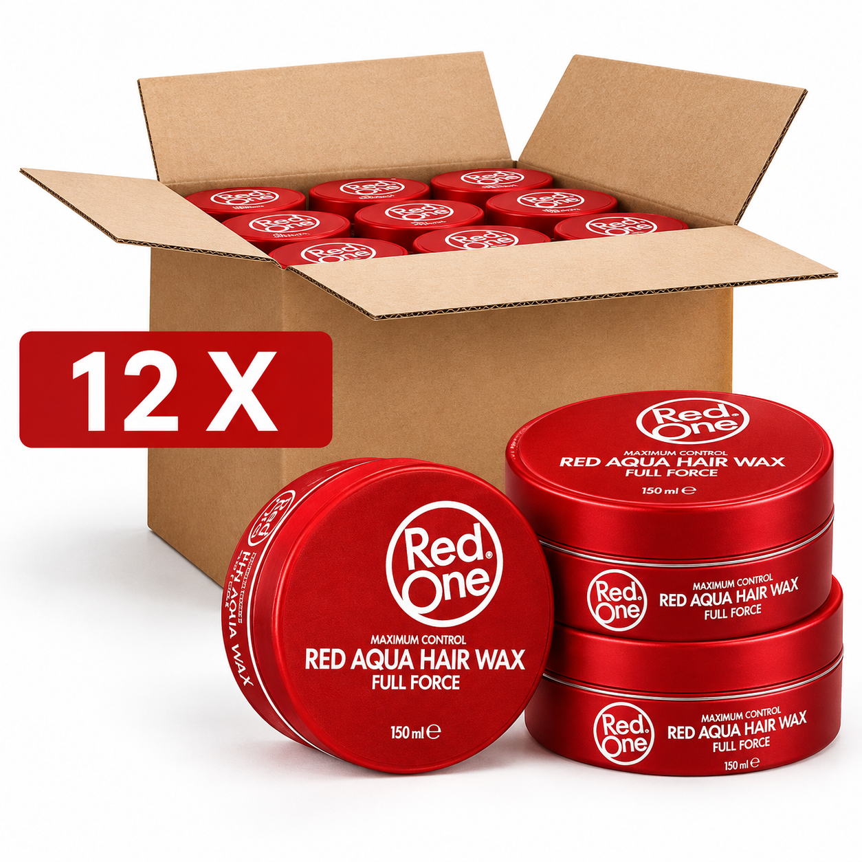 Red One Wax - Red - Voordeelpakket - 12 Stuks